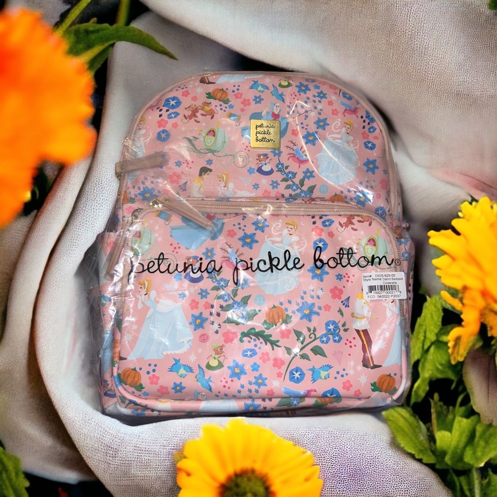 Petunia Pickle Bottom District Backpack in Disney's Cinderella - Picture 2 of 5